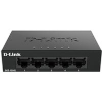 D-Link DGS-105GL/E Netzwerk-Switch Unmanaged Gigabit Ethernet (10/100/1000) Schwarz
