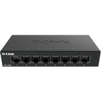 D-Link DGS-108GL Unmanaged Gigabit Ethernet (10/100/1000) Schwarz
