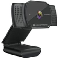Conceptronic AMDIS 2K-Super-HD-Autofokus-Webcam mit Mikrofon