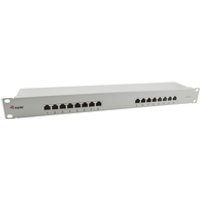 Equip 16-Port Cat.6 Ungeschirmtes Patch Panel, Hellgrau