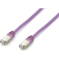 Equip Cat.6A PlatinumS/FTP Patchkabel, 15m, Violett
