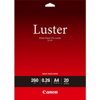Original Canon LU-101 (A4) 260gsm Pro Luster Photo Paper 20 Sheets