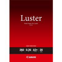 Original Canon LU-101 (A3+) 260gsm Pro Luster Photo Paper (Pack of 20
