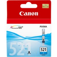 Original Canon CLI-521C Cyan Ink Tank