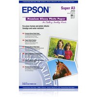 Original Epson (Super A3) 329x483mm Premium Glossy Photo Paper
