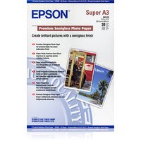Original Epson Premium (Super A3) 329x483mm Semi-Gloss Photo