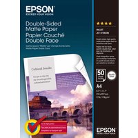 Original Epson (A4) Double-Sided Matte Paper (50 Sheets) 178gsm