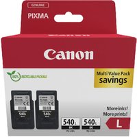 Original Canon PG-540L High Capacity Ink Cartridge Twin Pack