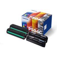 Original Samsung CLT-P504C Toner Cartridge Multipack (B/C/M/Y)