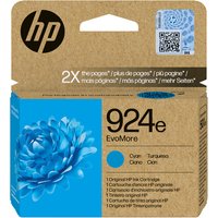 Original HP 924e EvoMore High Capacity Cyan Ink Cartridge