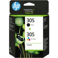 Original HP 305 Black & Tri Colour Ink Cartridge Multipack (B/C/M/Y)