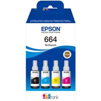 Original Epson 664 Ink Bottle Multipack (B/C/M/Y)