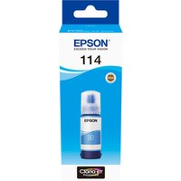Original Epson 114 EcoTank Cyan Ink Bottle