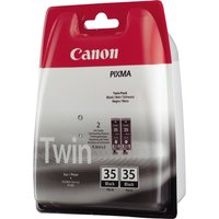 Original Canon PGI-35BK Black Ink Cartridge Twin Pack