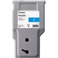 Original Canon PFI-207C Cyan Ink Cartridge 300ml