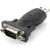 Equip 133382 Kabeladapter USB A RS-232 Schwarz