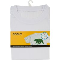 Maglietta uomo L bianca da personalizzare Cricut