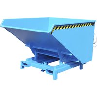 eurokraft pro capacity 2.1 m³, max. load 4000 kg, capacity 2.1 m³, max. load 4000 kg, blue RAL 5012