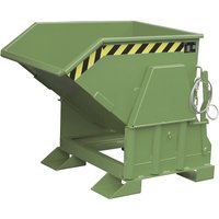 eurokraft pro capacity 0.3 m³, capacity 0.3 m³, painted green RAL 6011