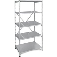 shelf width 800 mm, 5 shelves, shelf width 800 mm, 5 shelves, standard shelf unit, depth 600 mm