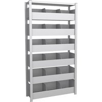 hofe shelf height 2000 mm, shelf height 2000 mm, standard shelf unit, WxD 1060 x 335 mm