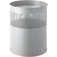 helit, capacity 15 l, HxØ 315 x 260 mm, medium grey, pack of 2