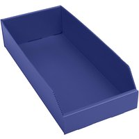 LxWxH 450 x 200 x 100 mm, LxWxH 450 x 200 x 100 mm, blue, pack of 25