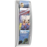 Paperflow 5 compartments for size A5, 5 compartments for size A5, aluminium silver, pack of 2