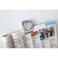 magnetoplan silver, silver, adhesive force for 20 A4 sheets, pack of 36