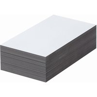 white, white, HxW 100 x 150 mm, pack of 100