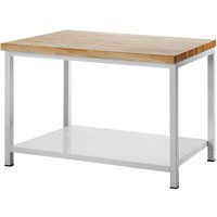 RAU 1 sheet steel shelf, 1 sheet steel shelf, depth 900 mm, width 1250 mm