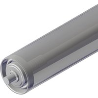Steel Conveyor Roller | Roller �� 50 mm | Sprung Axle | Length 500 mm