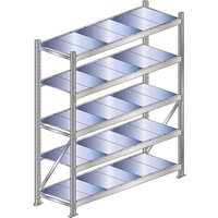 SCHULTE shelf load 500 kg, shelf load 500 kg, HxWxD 3000 x 1500 x 500 mm, standard shelf unit