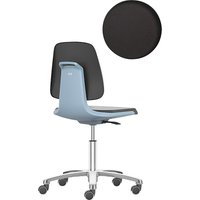 five-star base with castors, five-star base with castors, vinyl upholstered seat,