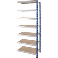 chipboard shelves, chipboard shelves, HxWxD 2522 x 1025 x , extension shelf unit
