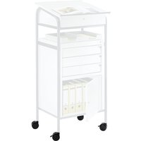 eurokraft pro for tool trolley, for tool trolley, 4 plastic swivel castors