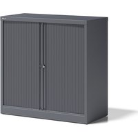BISLEY HxWxD 1000 x 1000 x 470 mm, 1 shelf, HxWxD 1000 x 1000 x 470 mm, 1 shelf, charcoal