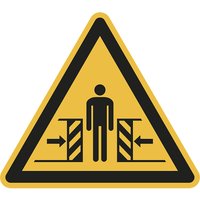 hazard: crush injuries, pack of 10, hazard: crush injuries, pack of 10, film, leg length 200 mm