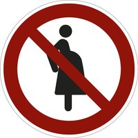 not for pregnant women, pack of 10, not for pregnant women, pack of 10, film, Ø 100 mm