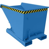 eurokraft pro capacity 0.3 m³, LxWxH 1260 x 770 x 835 mm, capacity 0.3 m³, LxWxH 1260 x 770 x 835 mm, blue