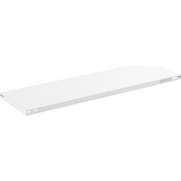 eurokraft pro light grey, medium duty, light grey, medium duty, WxD 1300 x 500 mm