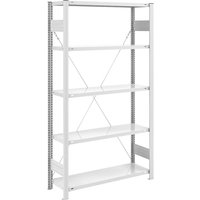 eurokraft pro shelf unit height 2000 mm, shelf unit height 2000 mm, standard shelf unit, shelf WxD 1000 x 400 mm