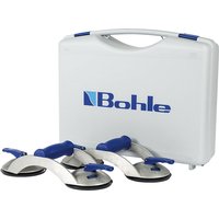 Bohle 2 head aluminium body with cross handle, max. load 70 kg, 2 head aluminium body with cross handle, max. load 70 kg, disc Ø 120 mm