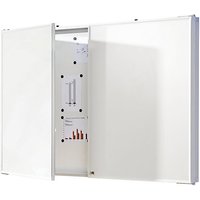SMIT VISUAL sheet steel, enamel, sheet steel, enamel, 16:10 projection format
