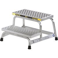 eurokraft pro step 550 x 300 mm, step 550 x 300 mm, 2 steps, WxD 700 x 650 mm