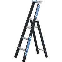 ZARGES single sided, single sided, 3 rungs incl. platform
