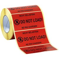 ratioform 1000 labels per roll, pack of 3 rolls, 1000 labels per roll, pack of 3 rolls, ''Do not load!'' imprint