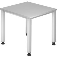 eurokraft pro 4-legged frame, 4-legged frame, width 800 mm, aluminium silver / light grey