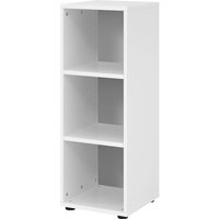 eurokraft pro HxW 1100 x 400 mm, 2 shelves, HxW 1100 x 400 mm, 2 shelves, white