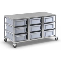 9 x 30 l containers, 9 x 30 l containers, LxWxH 1445 x 675 x 790 mm
